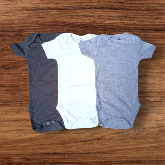 Rompers (Pack of 3) 12 Months to 18 Months