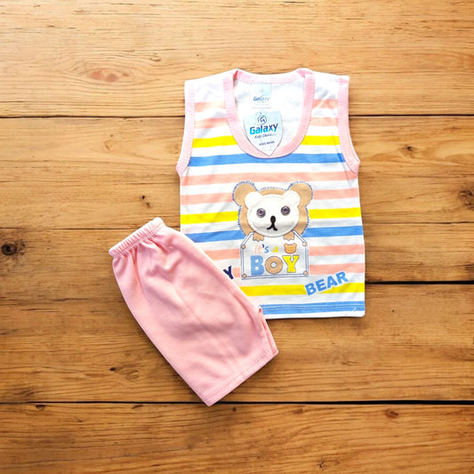 Baby Sando Suit its Boy Pink (1 to 6 Months) **