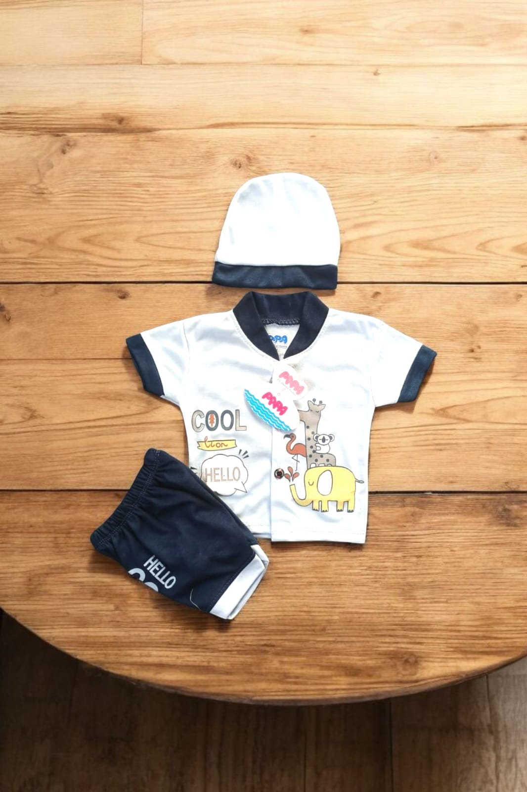 New Born Baby Suit Cool Blue **