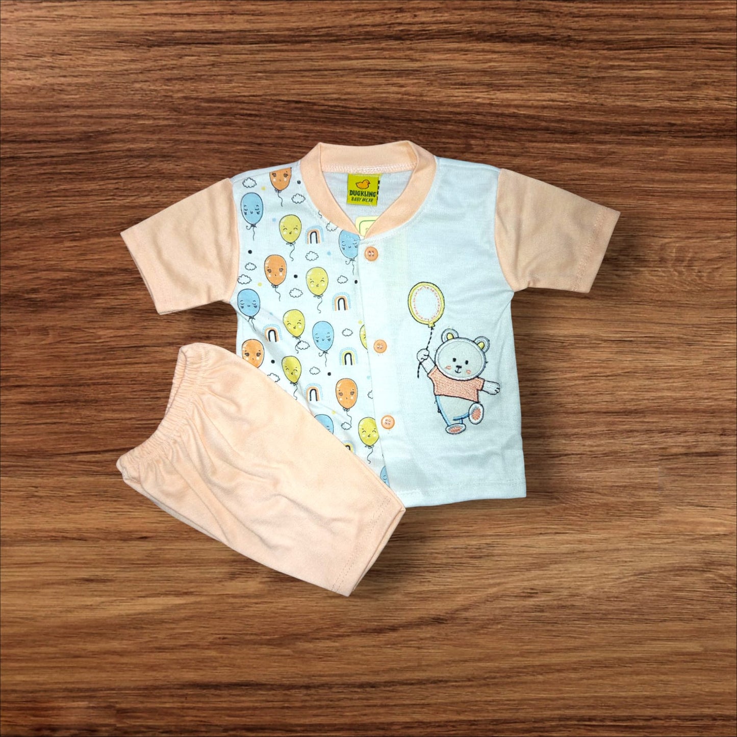 Baby Suit Balloon Peach (1 to 6 Months) **