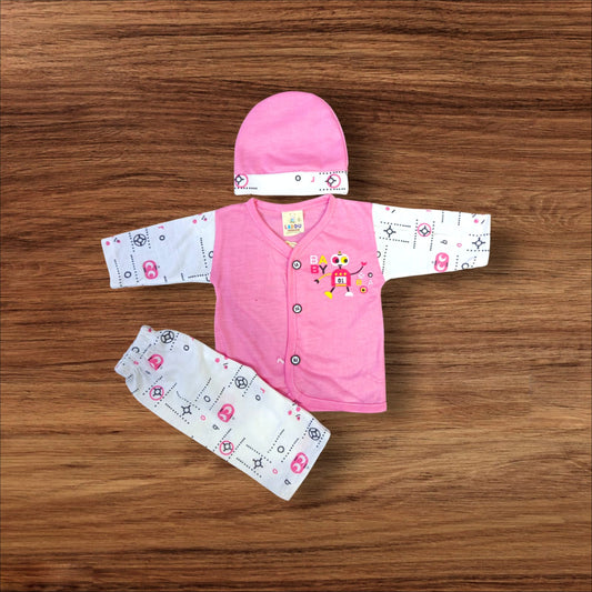 New Born Baby Suit Baby 01 Pink **