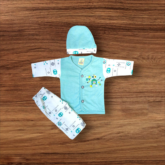 New Born Baby Suit Baby 01 Green **
