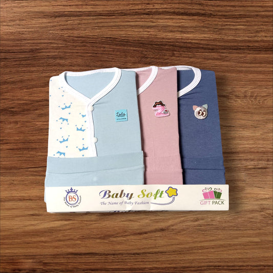 New Born Baby Suit Random (PACK OF 3)