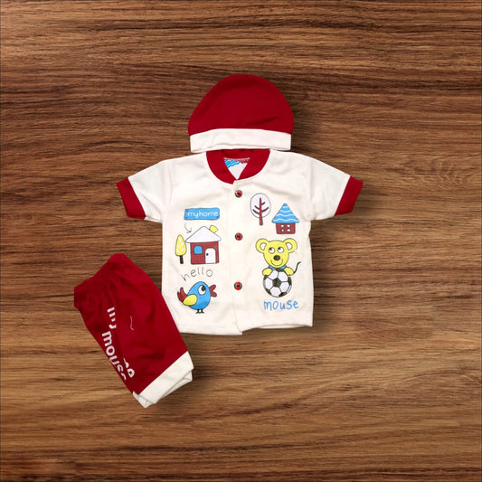 New Born Baby Suit My Home Mehroon