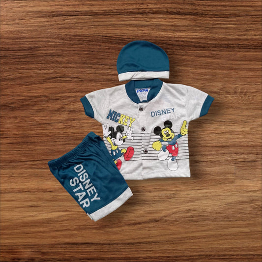 New Born Baby Suit Star Disney Blue