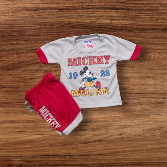 Baby Suit Baby Mickey 1928 Grey (1 to 6 Months) **