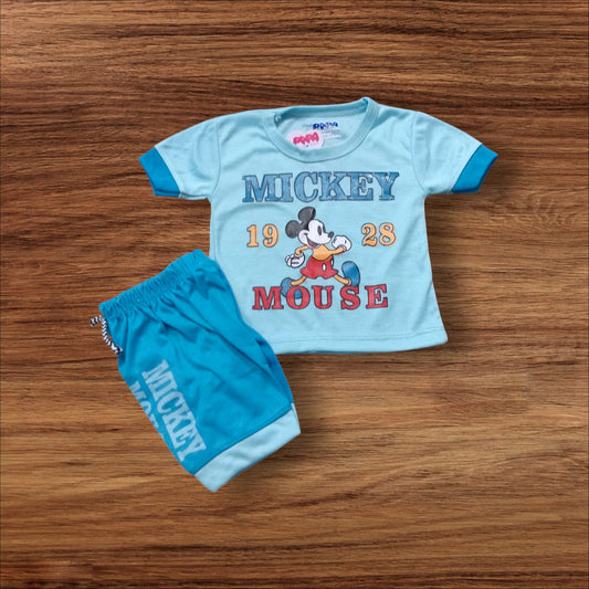 Baby Suit Baby Mickey 1928 Blue (1 to 6 Months) **