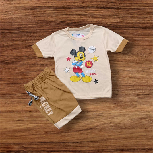 Baby Suit Baby Hello Mickey Peach (1 to 6 Months) **