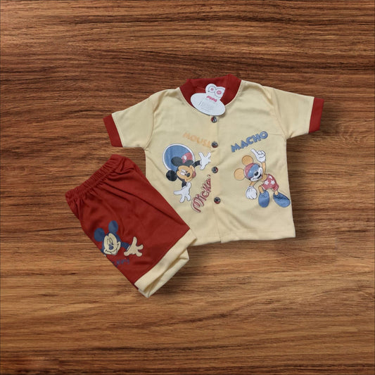 Baby Suit Baby Macho Red (1 to 6 Months) **