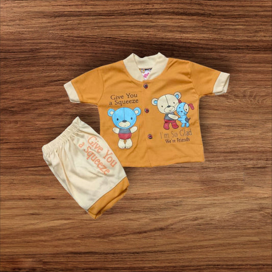 Baby Suit Baby Squeeze Light Orange (1 to 6 Months) **