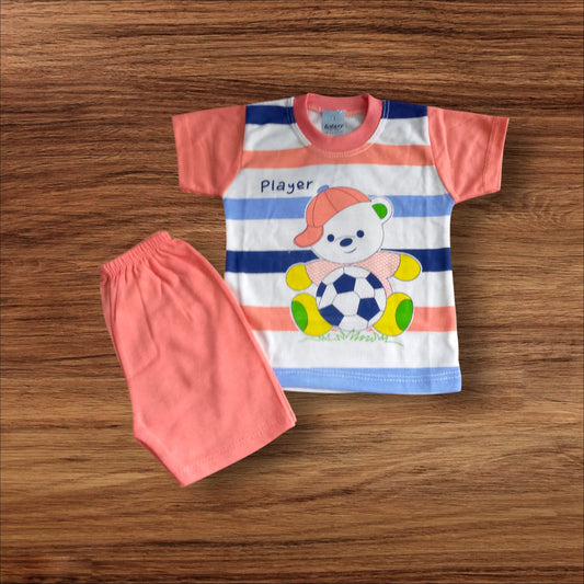 Baby Suit Baby Player Peach (1 to 6 Months)