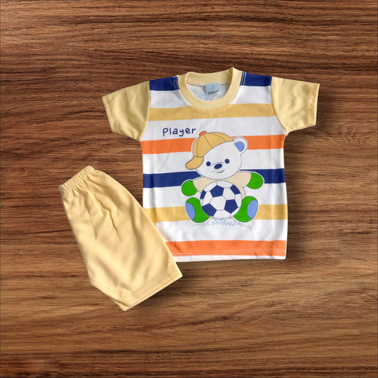 Baby Suit Baby Player Yellow (1 to 6 Months)