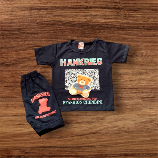 Baby Suit Baby Hankrieg  (1 to 6 Months) Navy Blue