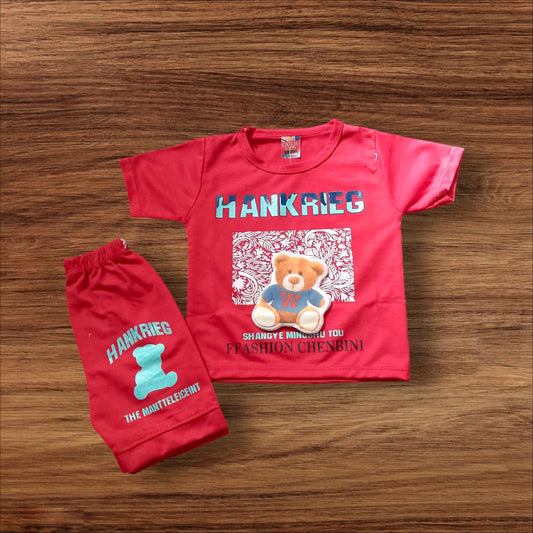 Baby Suit Baby Hankrieg  (1 to 6 Months) Red