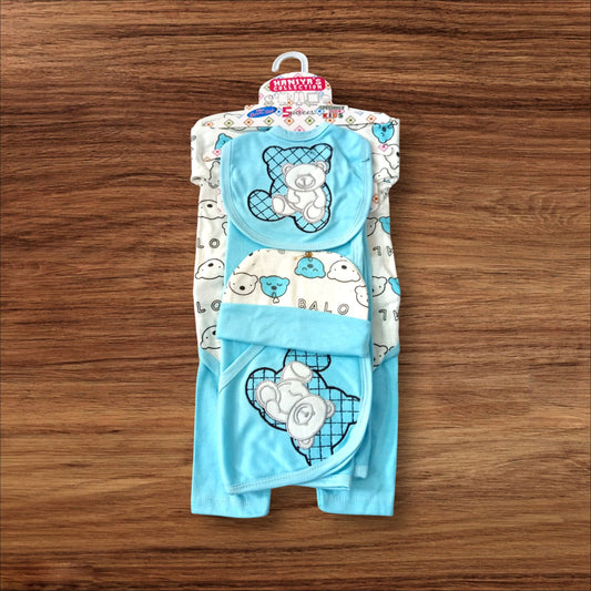 New Born Baby Starter Set Balo Blue