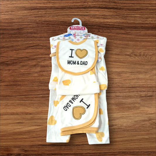 New Born Baby Starter Set Love Momdad Skin