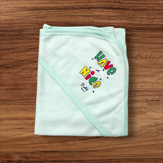 New Born baby Wrapping Sheet Have Nice Green