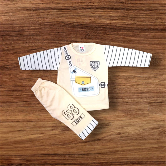 Baby Suit 68 Boys Yellow (1 to 6 Months)