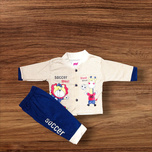 Baby Suit Soccer Sheet Skin (1 to 6 Months)