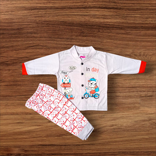 Baby Suit In Day School Grey (1 to 6 Months)