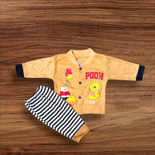 Baby Suit Pooh Orange (1 to 6 Months)