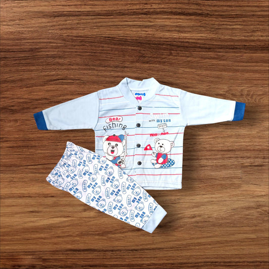 Baby Suit Fishing Blue (1 to 6 Months)