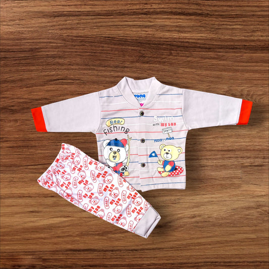 Baby Suit Fishing Grey (1 to 6 Months)