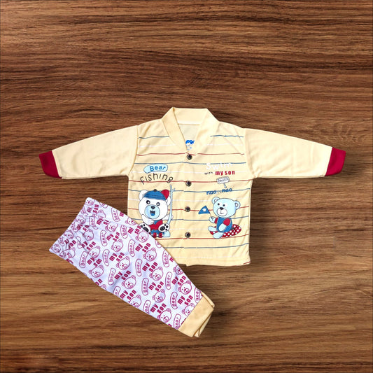 Baby Suit Fishing Yellow (1 to 6 Months)
