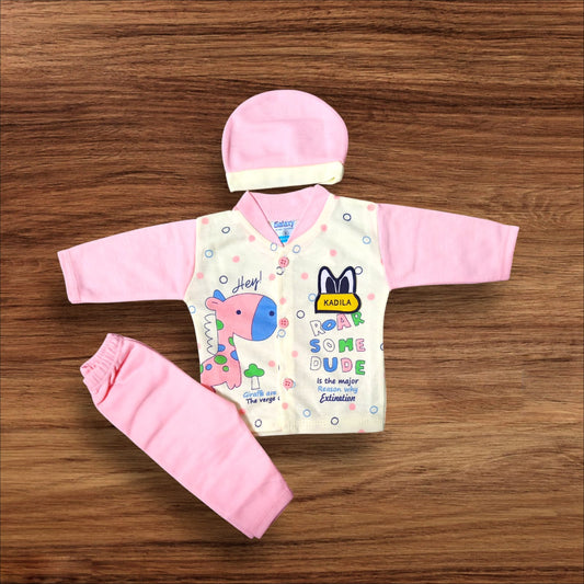 New Born Baby Roar some Dude Pink