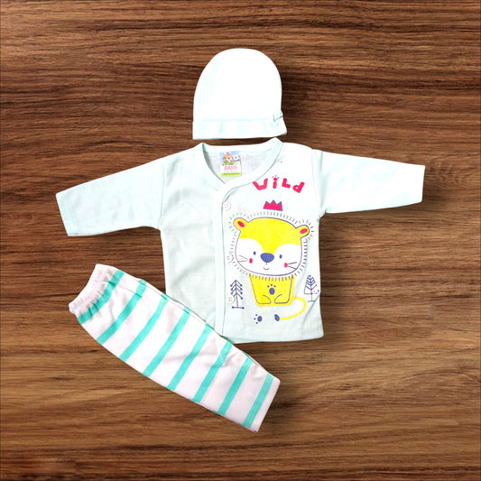 New Born Baby Suit Wild Green