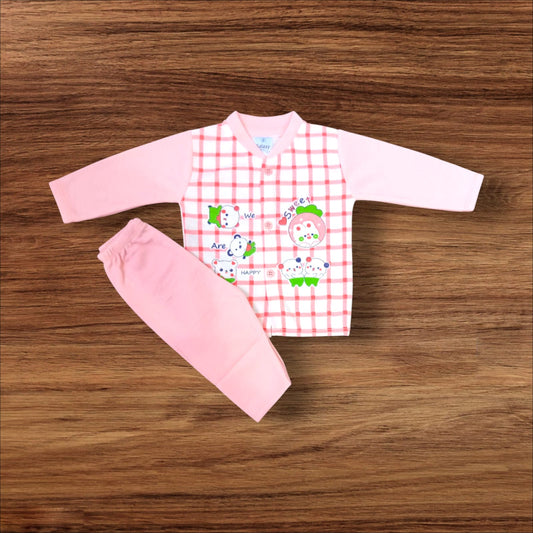 Baby Suit Sweet Pink (1 to 6 Months)