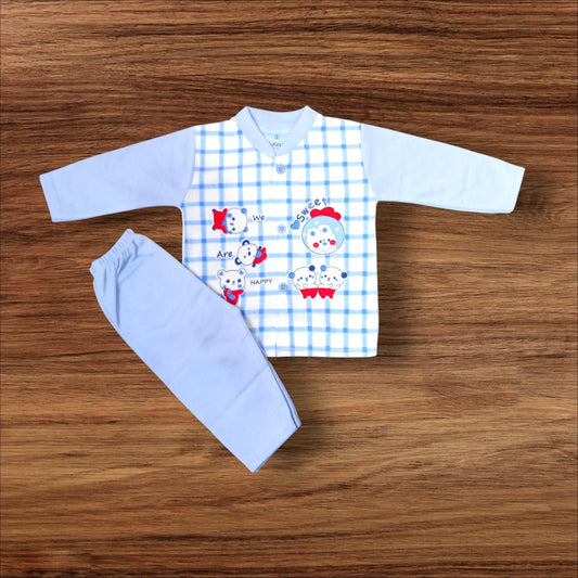 Baby Suit Sweet Blue (1 to 6 Months)