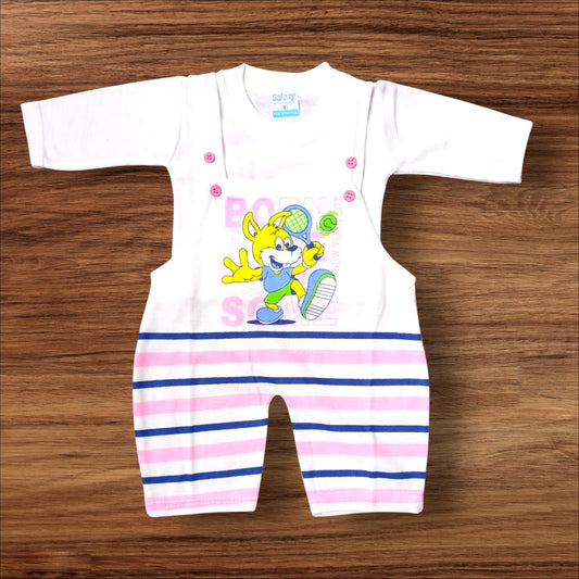 New Born Baby Romper Racket Pink