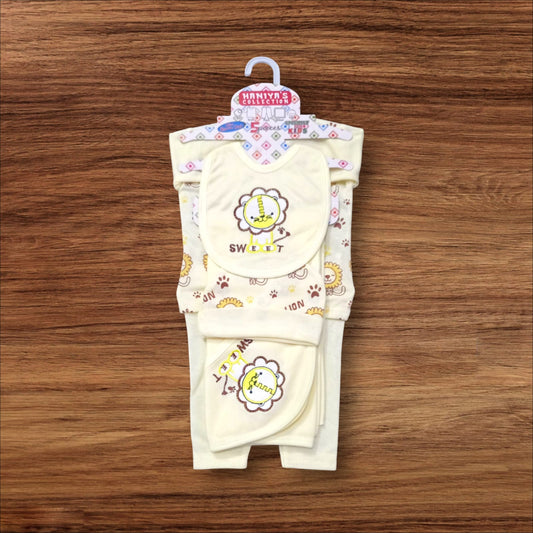 New Born Baby Starter Set Sweet Yellow