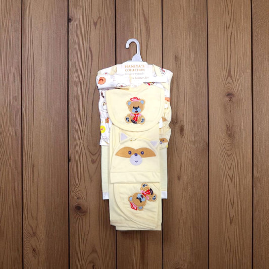 New Born Baby Starter Set Super Bear Yellow