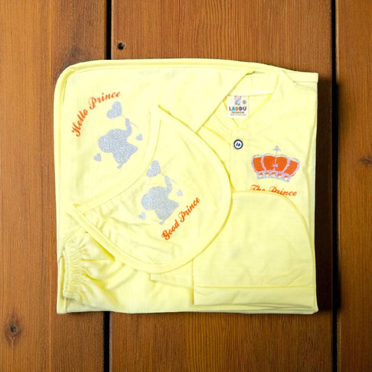 New Born Baby Starter Set Good Prince Yellow