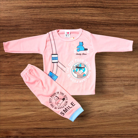 Baby Suit Smile Pink (1 to 6 Months)