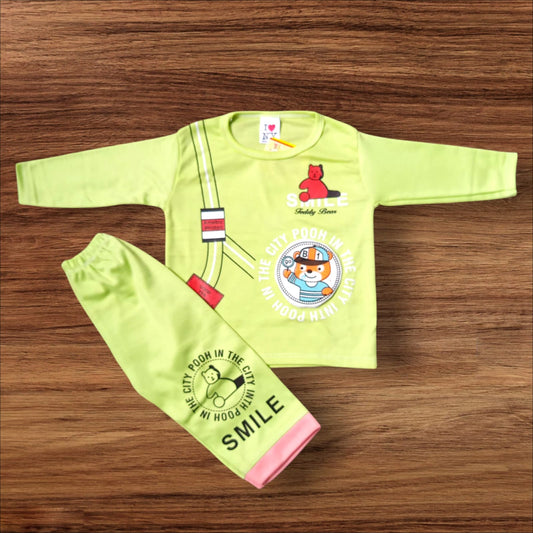 Baby Suit Smile Green (1 to 6 Months)