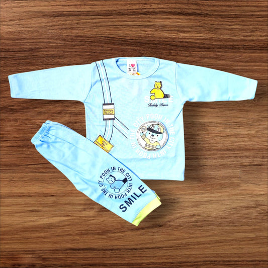 Baby Suit Smile Blue (1 to 6 Months)