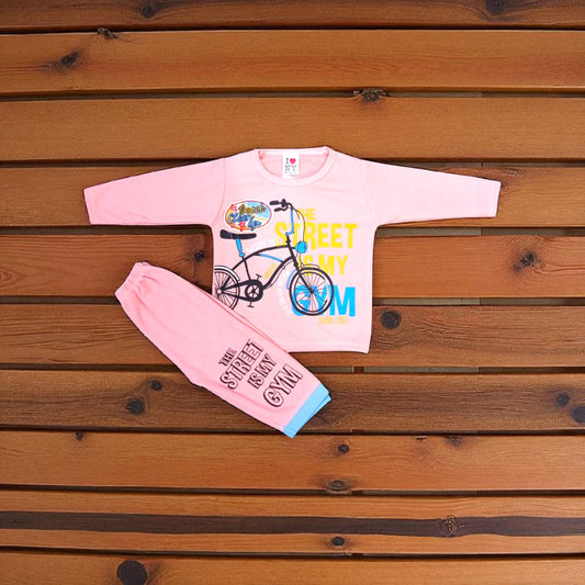 Baby Suit Street Pink (1 to 6 Months)