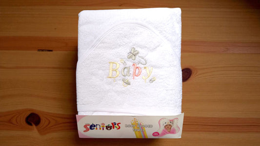 New Born baby Wrapping Towel Baby White