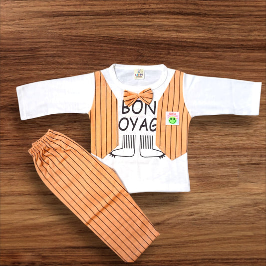 Baby Suit BON Orange (1 to 6 Months)