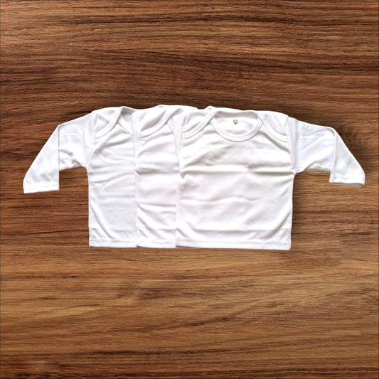 Baby Round Neck Inner Set [White] **