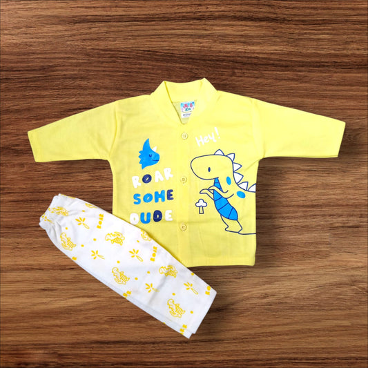 Baby Suit Some Roar Yellow (1 to 6 Months)