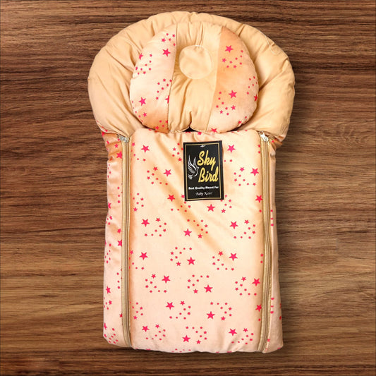 Newborn Baby Carry Nest Valvet Brown
