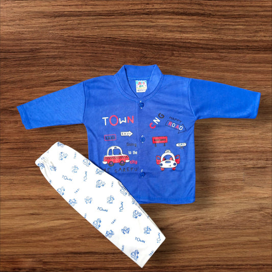 Baby Suit Town Blue (1 to 6 Months)