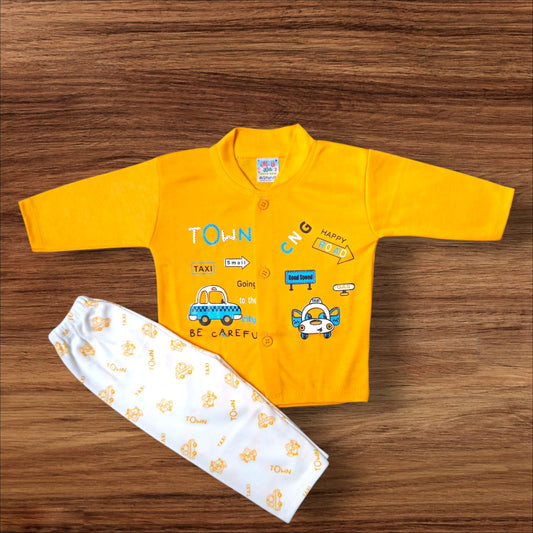 Baby Suit Town Orange (1 to 6 Months)
