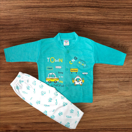 Baby Suit Town Green (1 to 6 Months)