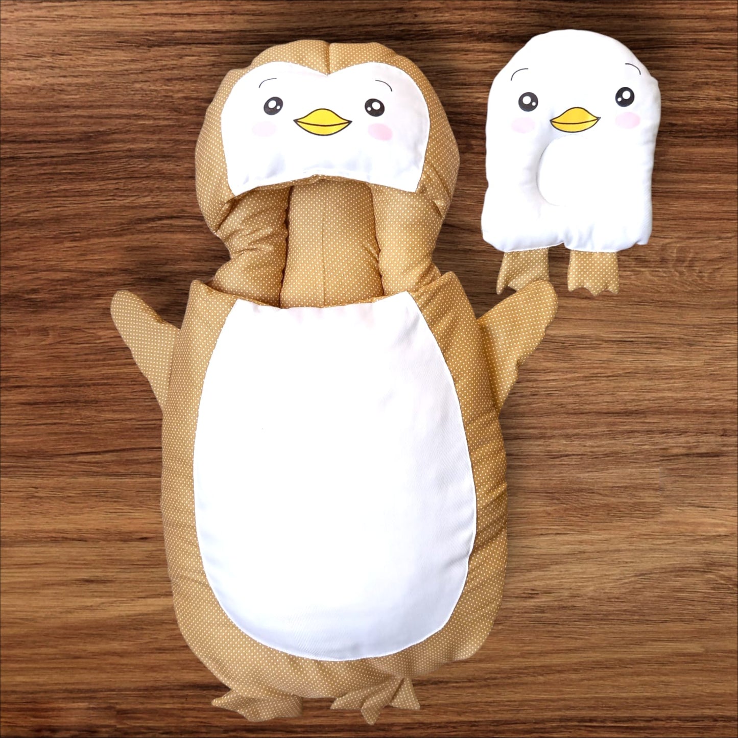 New Born Baby Foamic Dot Penguin Dark Skin