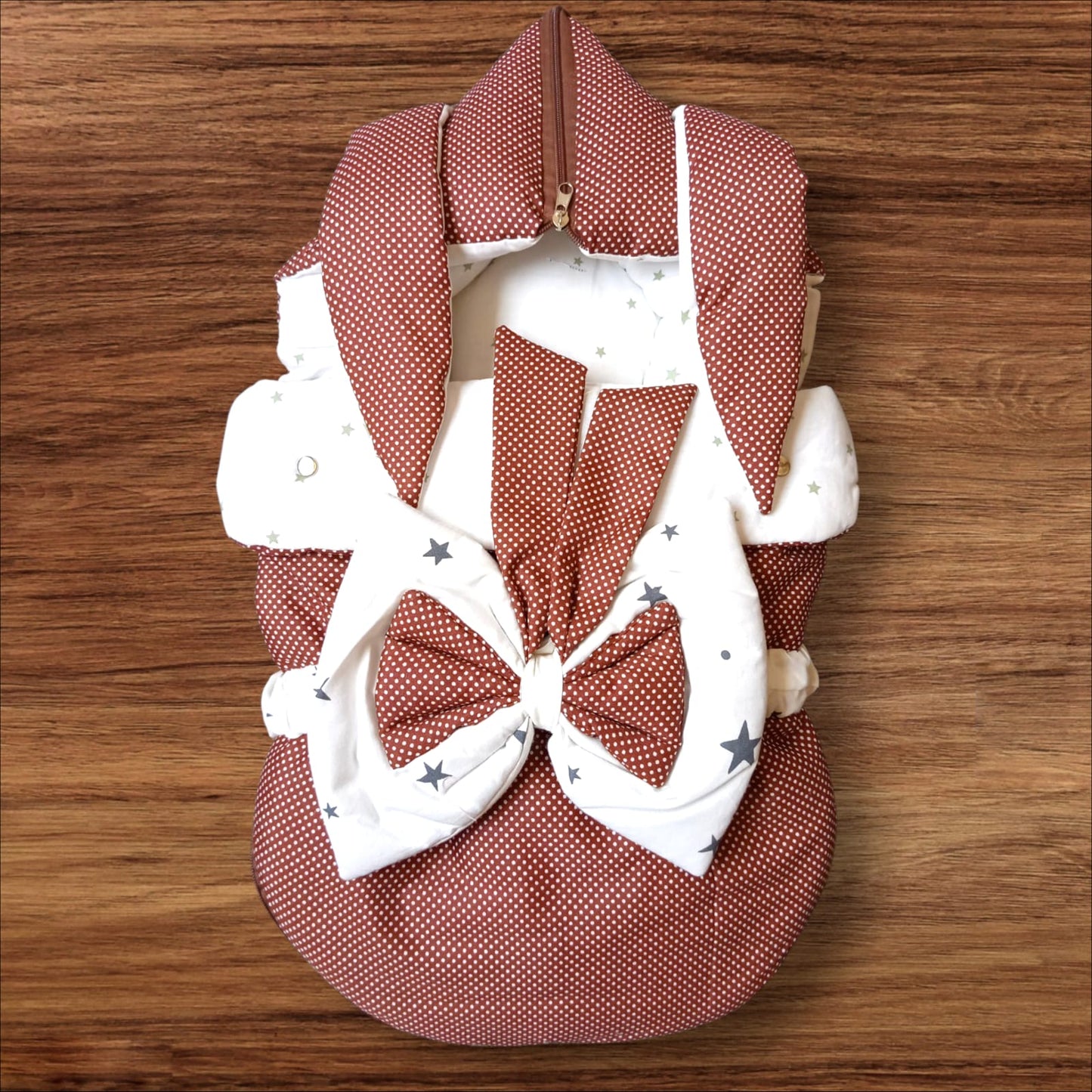 New Born Baby Foamic Rabbit Brown